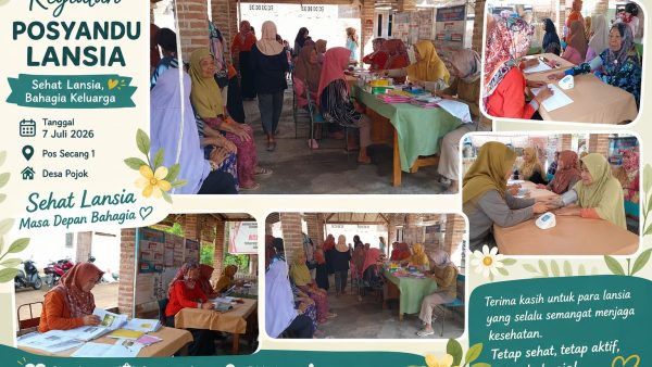 Pelaksanaan Kegiatan Posyandu Lansia Desa Pojok Kecamatan Campurdarat
